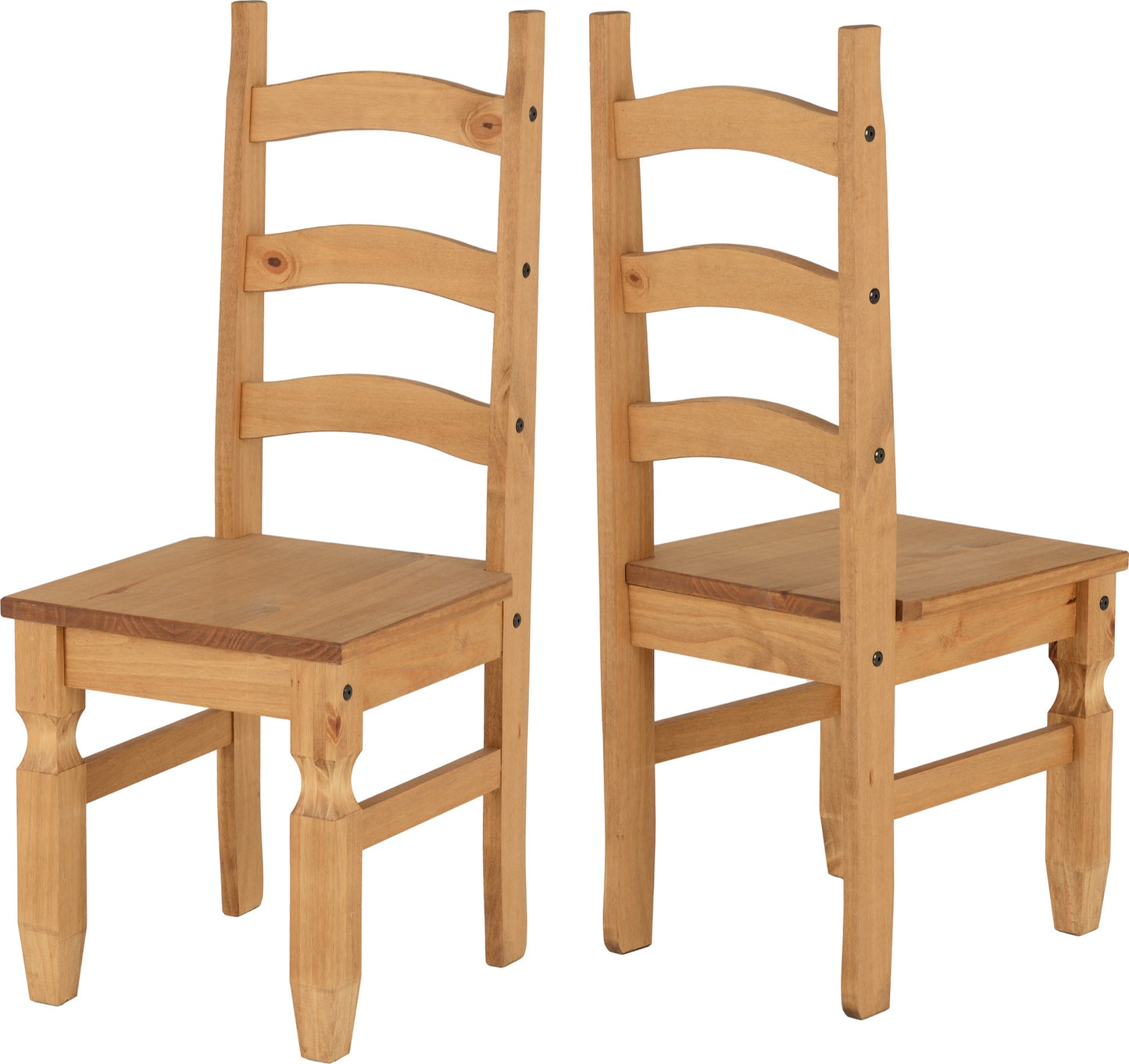 Corona Pine Extending Dining Set with 6 Chairs