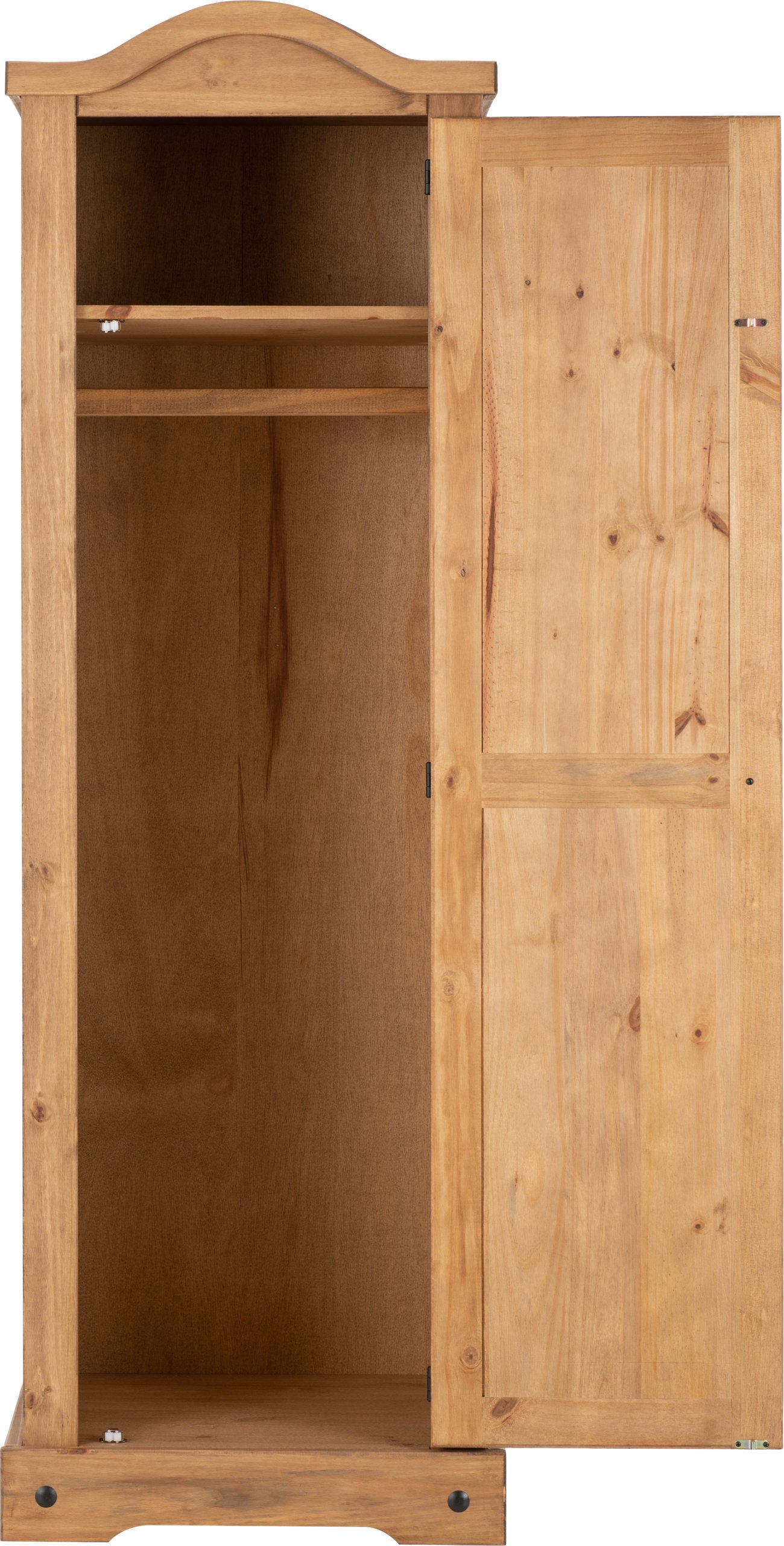 Corona Pine 1 Door Wardrobe