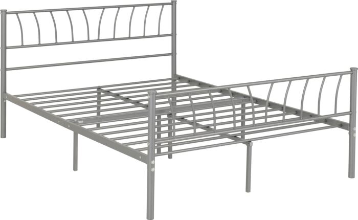 HLW 4ft6 Double Metal Bed Frame