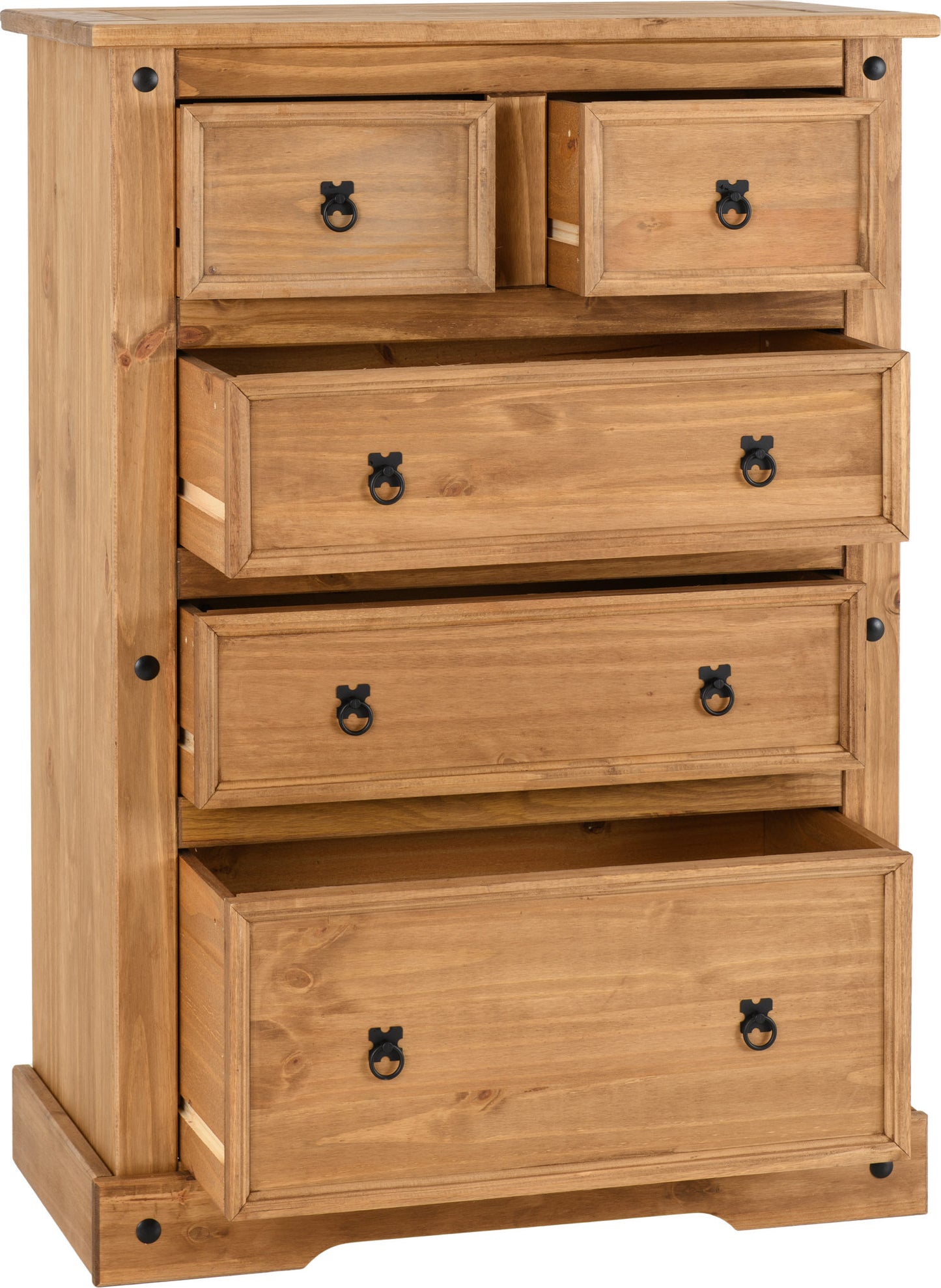 Corona Pine 3+2 Drawer Chest