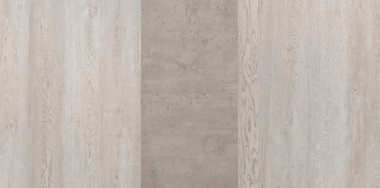 AVY Concrete Effect Extending Dining Table