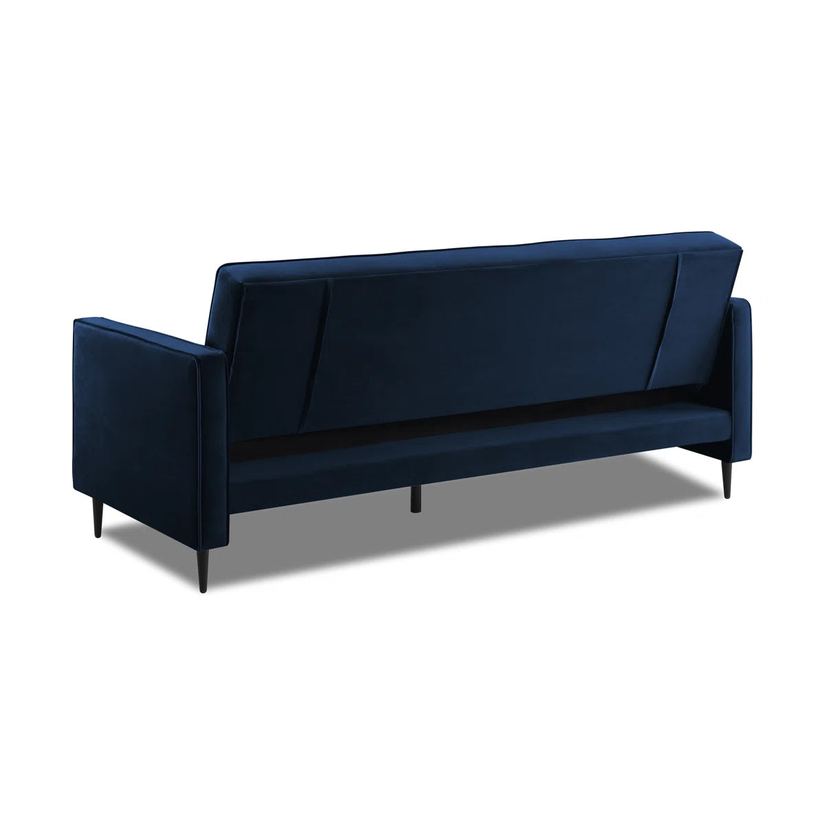 Artemus 3 Seat Navy Velvet Clic Clac Sofa Bed