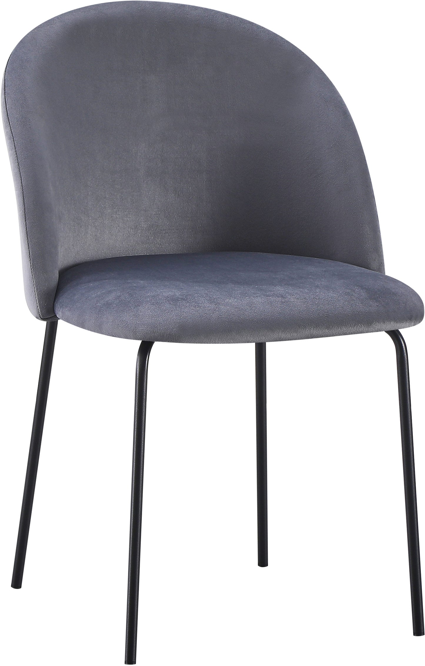 BST Set of Four Velvet Dining Chairs
