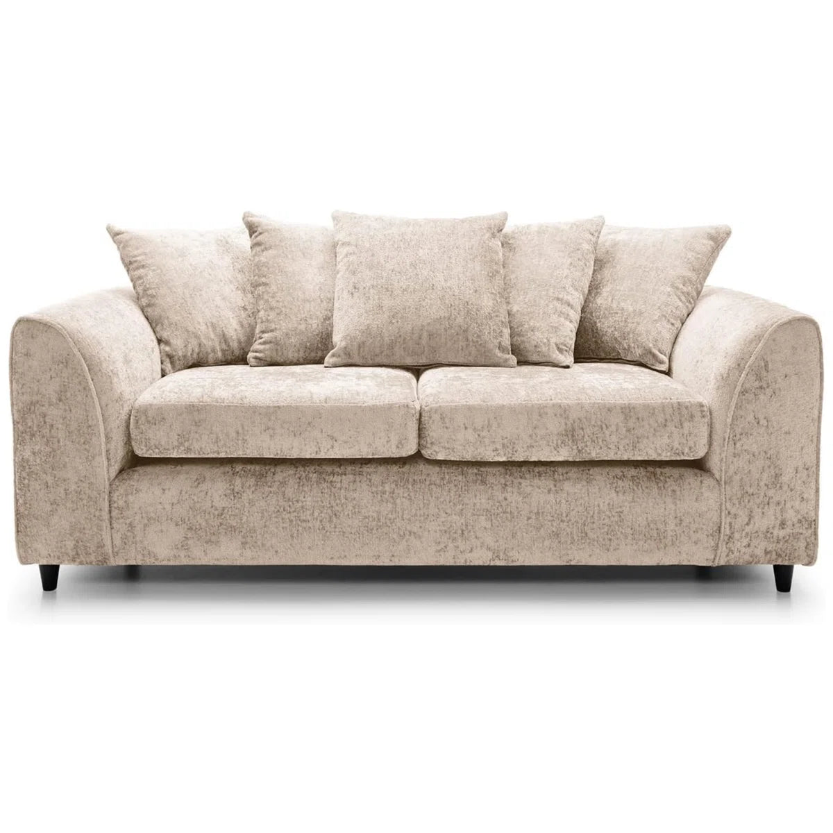 Regina 3 Seat Oatmeal Chenille Sofa