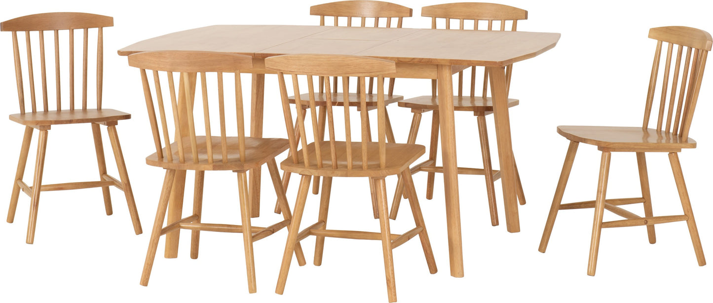 EMY Extending Dining Set (6 Chairs)