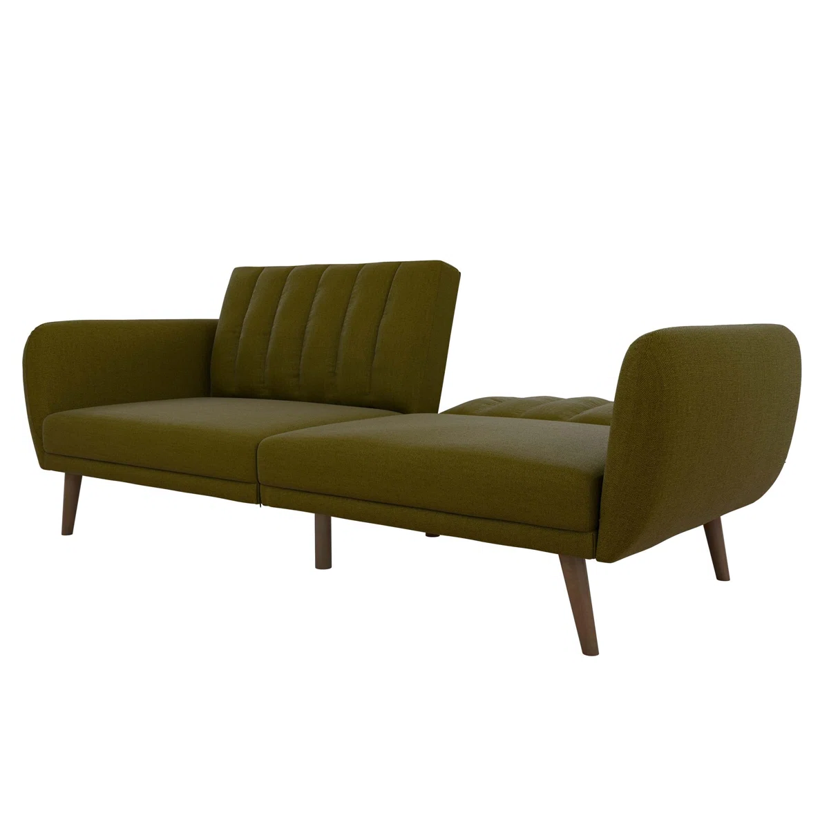Grange 3 Seater Olive Linen Clic Clac Sofa Bed