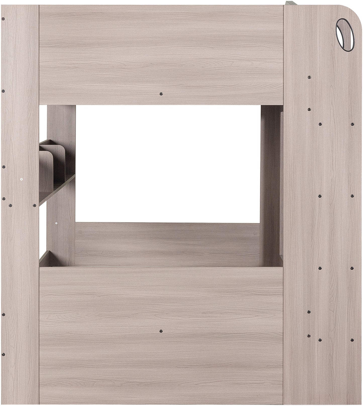 HEC 4ft Small Double Ash Grey Bunk Bed