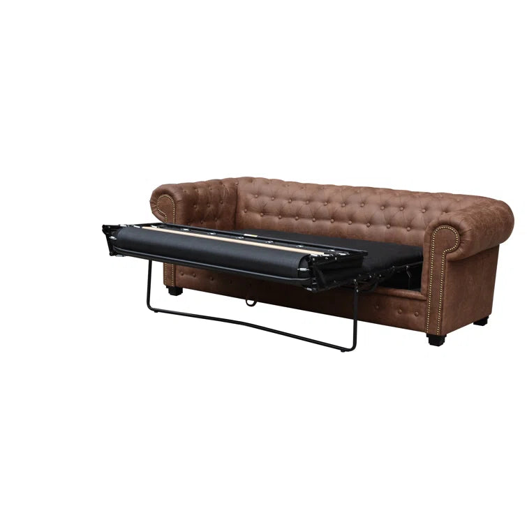 Harvard 3 Seater Chesterfield Fold Out Sofa Bed