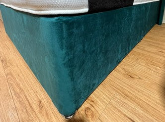 Shakespeare Velour Divan Base