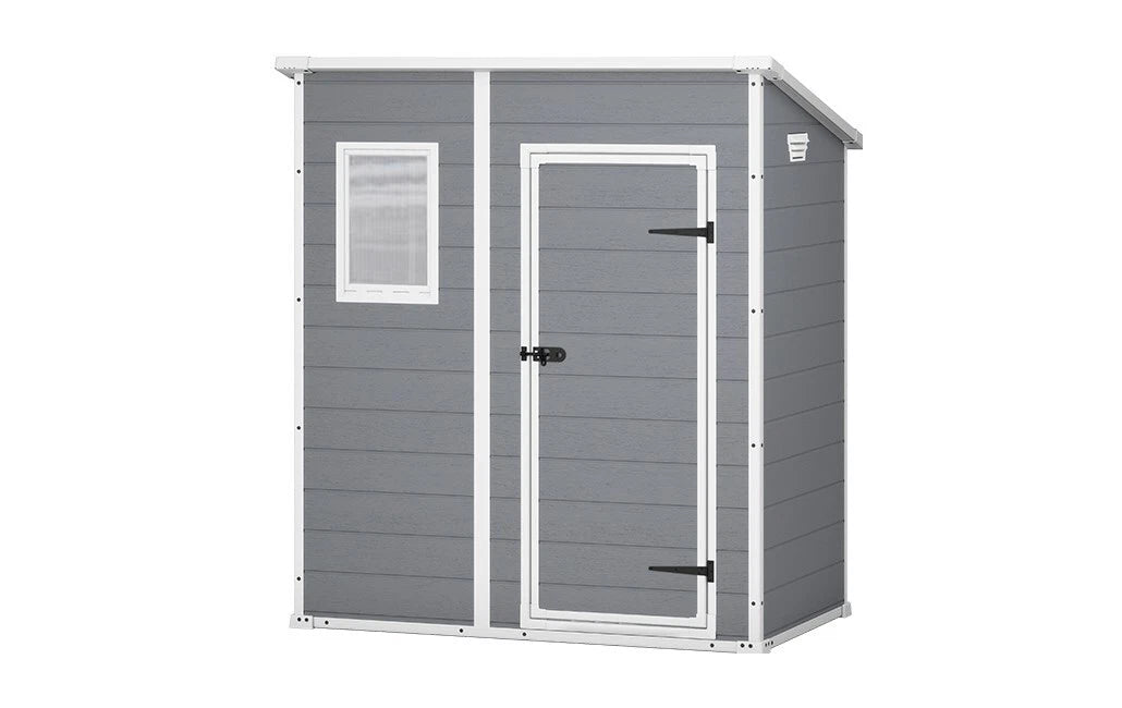 Keter 6ft x 4ft Grey Pent Shed