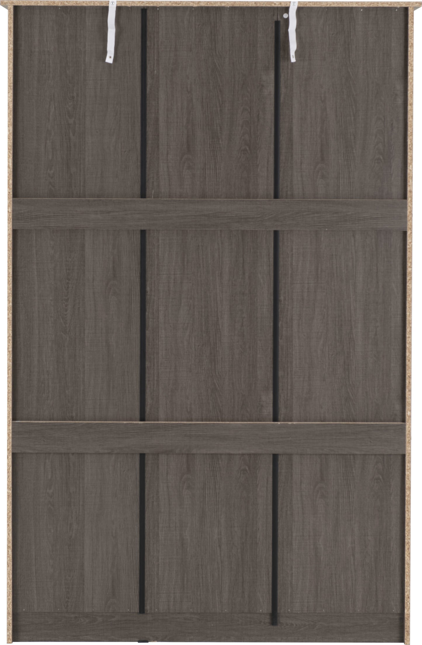 LSB 3 Door Wardrobe - Black Wood Grain