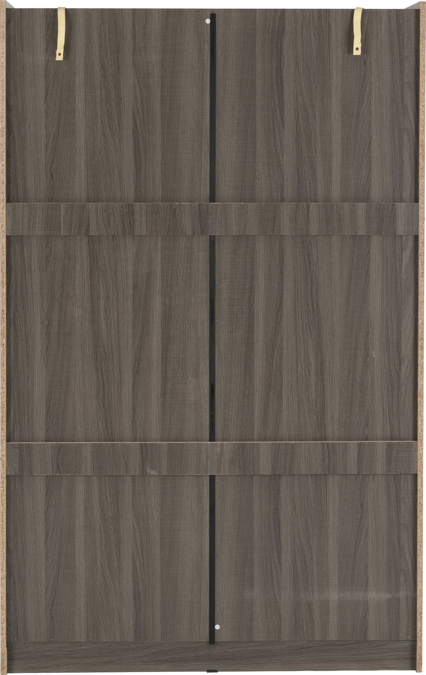 LSB 2 Door Sliding Wardrobe - Black Wood Grain