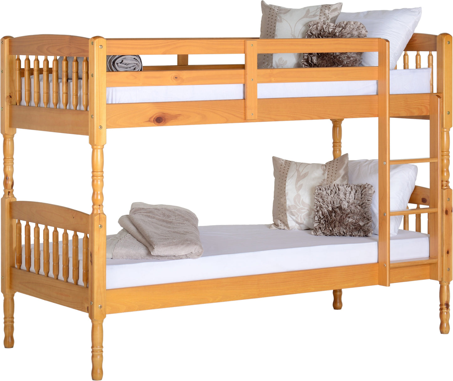 ALB 3ft Single Antique Pine Bunk Bed