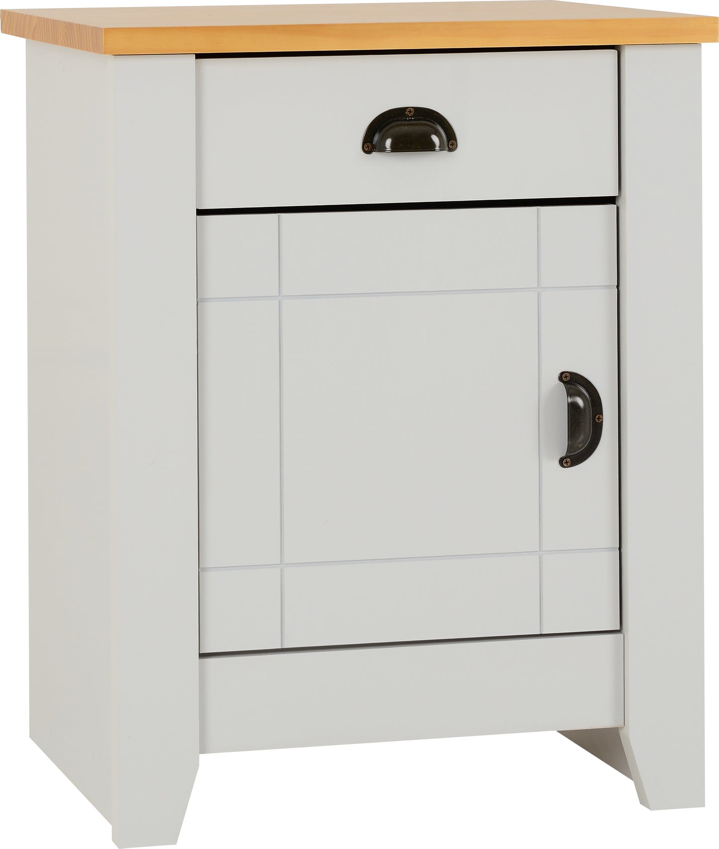 LDLW 1 Drawer 1 Door Bedside Cabinet