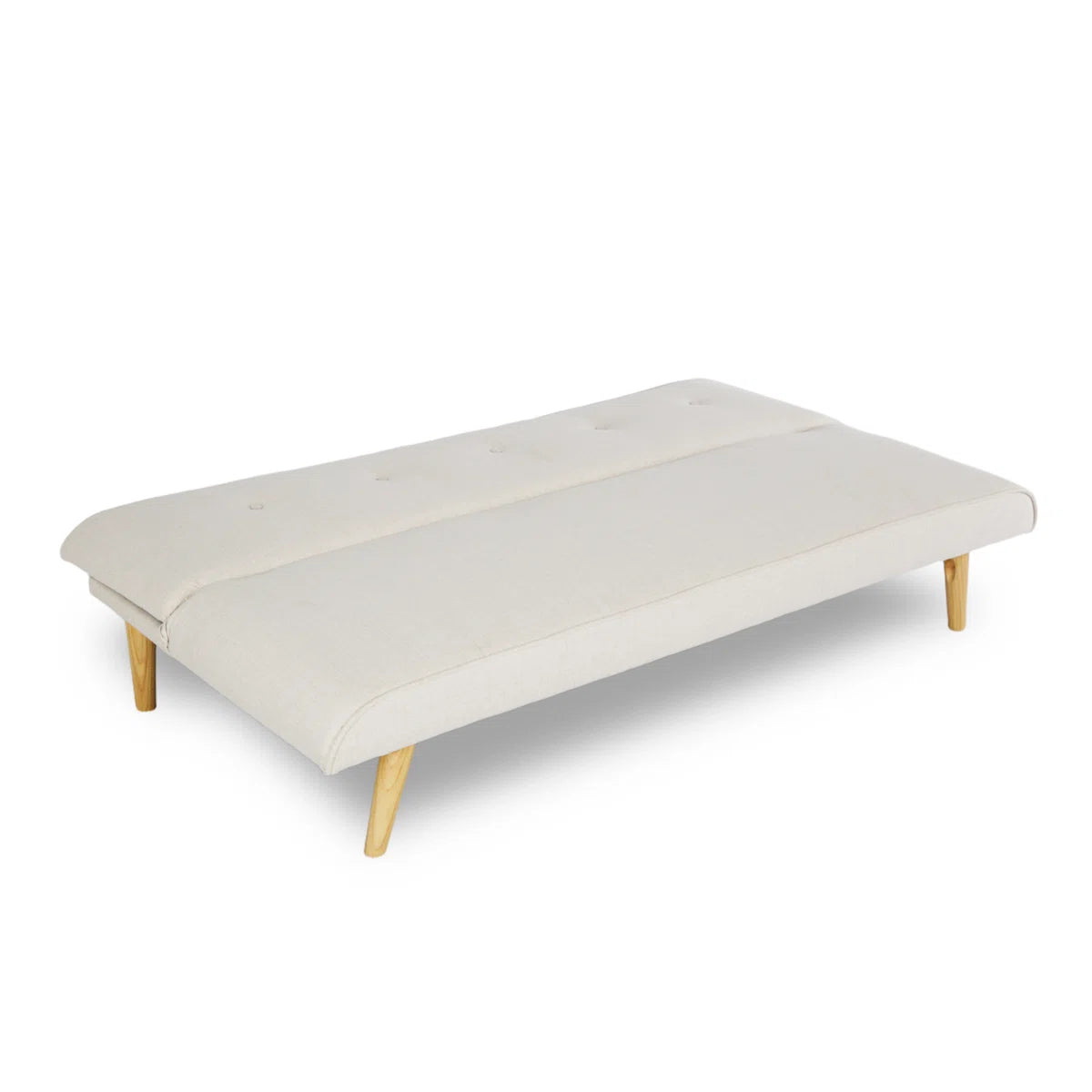 Sofia 3 Seat Oatmeal Linen Clic Clac Sofa Bed