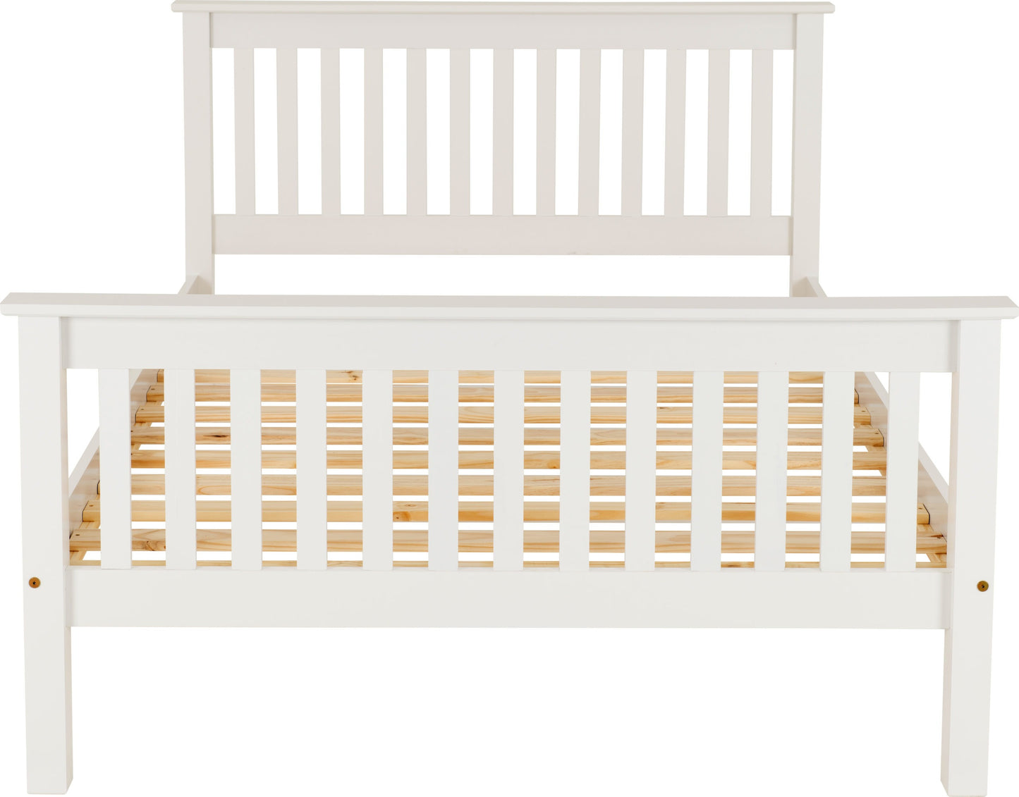 MNC 4ft Small Double Bed - High Foot End