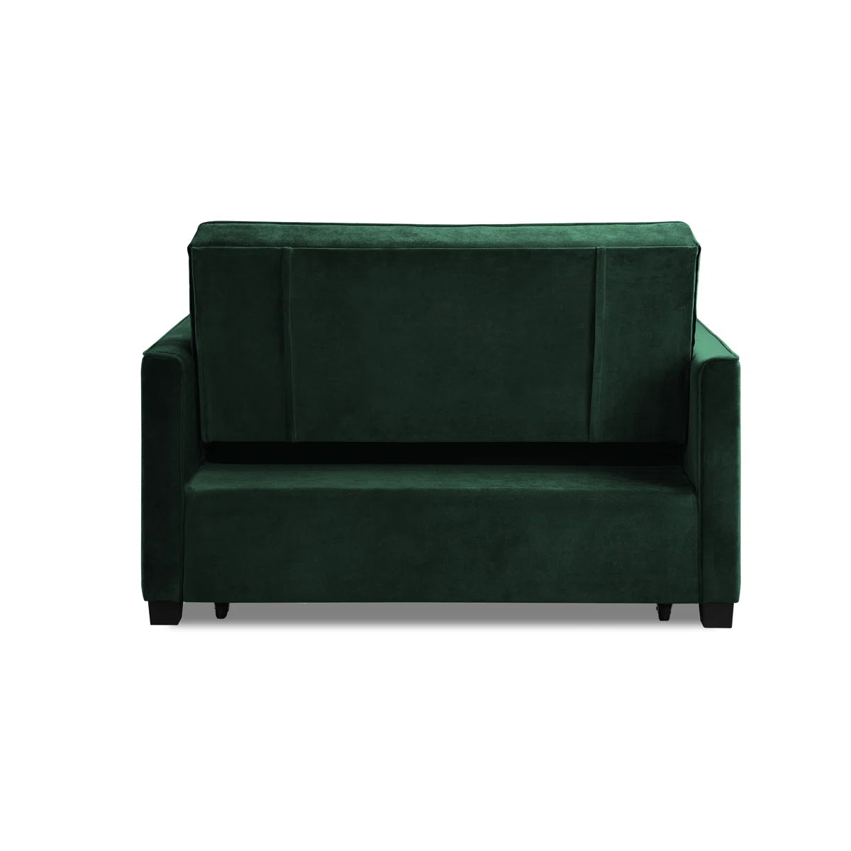 Mateo 2 Seat Hunter Green Velvet Sofa Bed