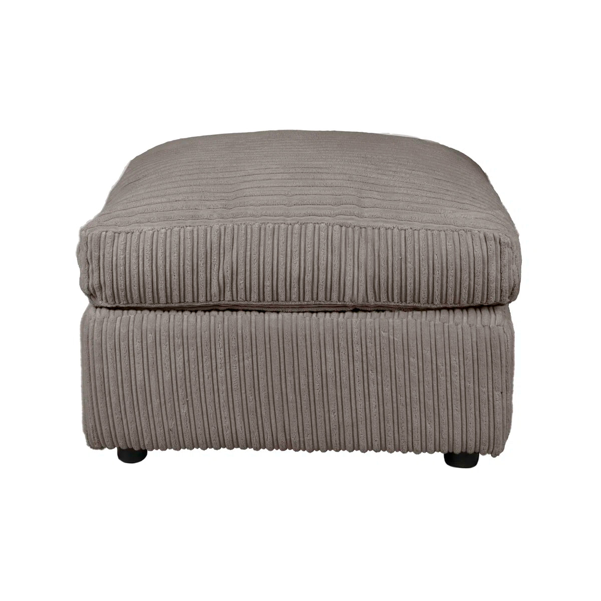 Maui Mocha Jumbo Cord Footstool