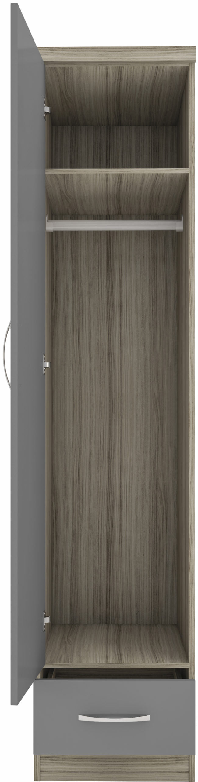 NVD 1 Door 1 Drawer Wardrobe