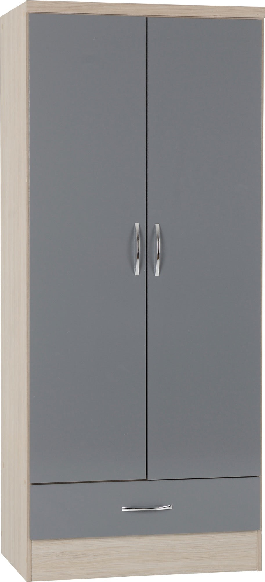 NVD 2 Door 1 Drawer Wardrobe
