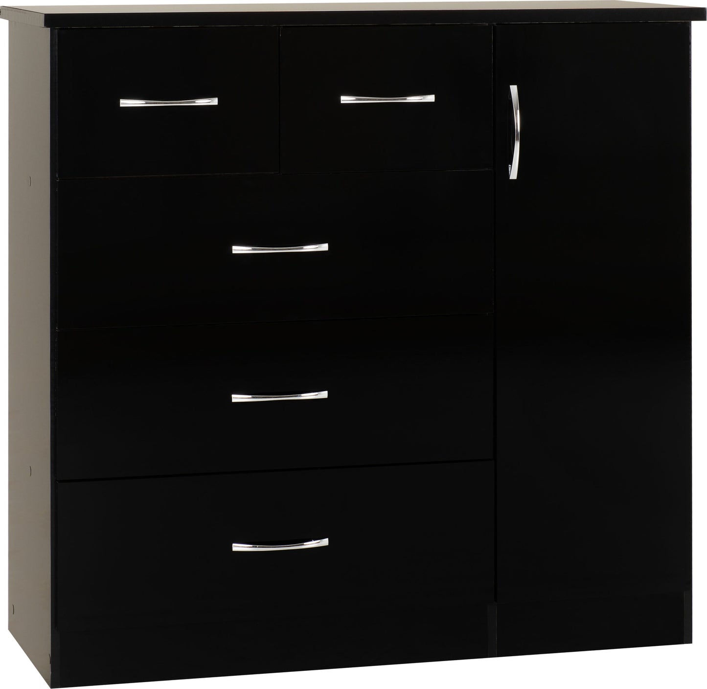 NVD 5 Drawer Low Wardrobe