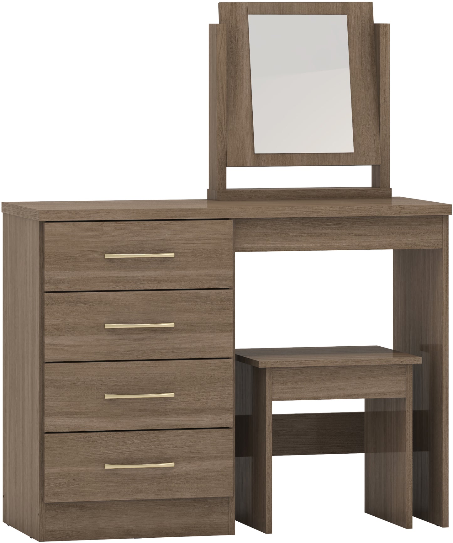 NVD 4 Drawer Dressing Table Set