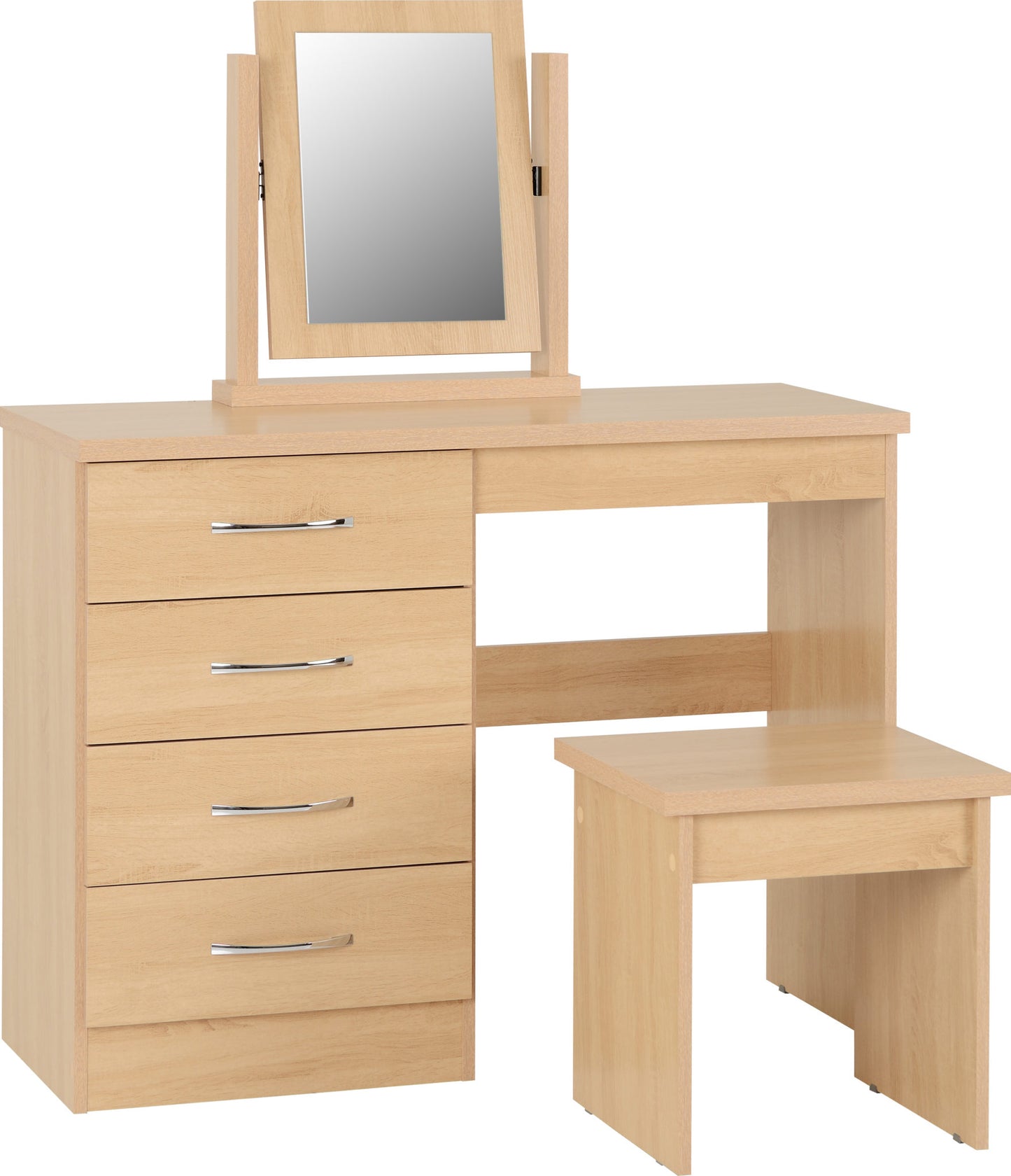 NVD 4 Drawer Dressing Table Set