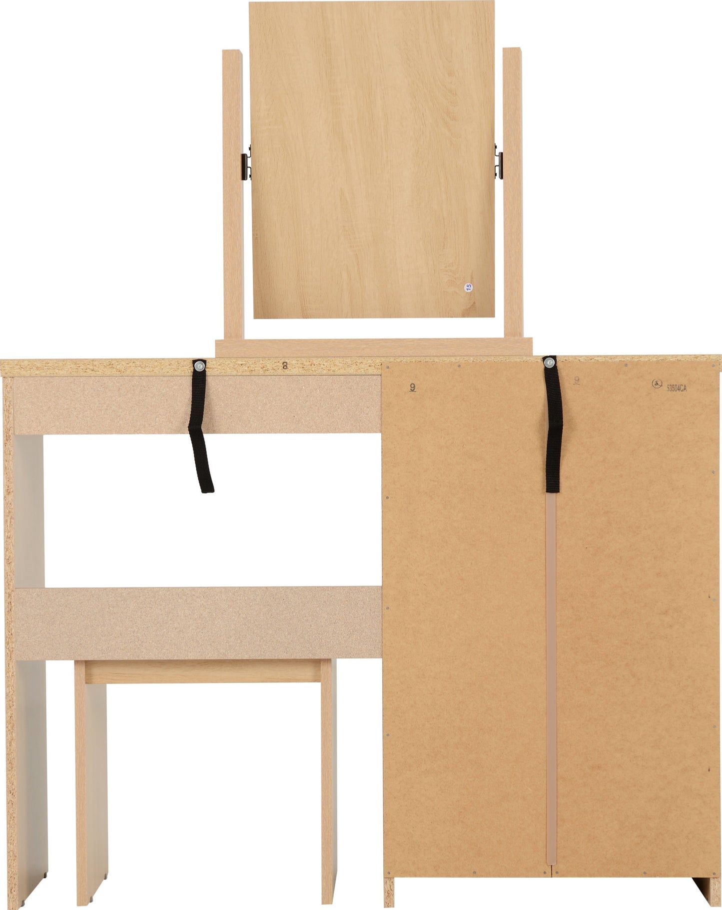 NVD 4 Drawer Dressing Table Set