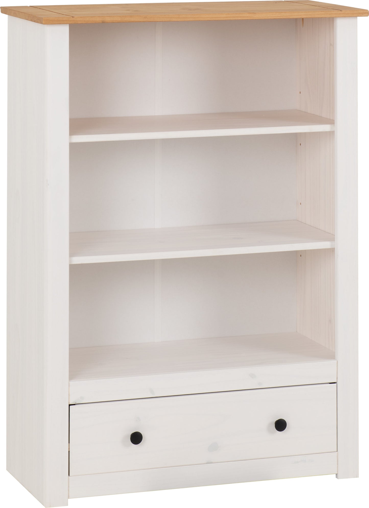 PAN 1 Drawer Pine Bookcase