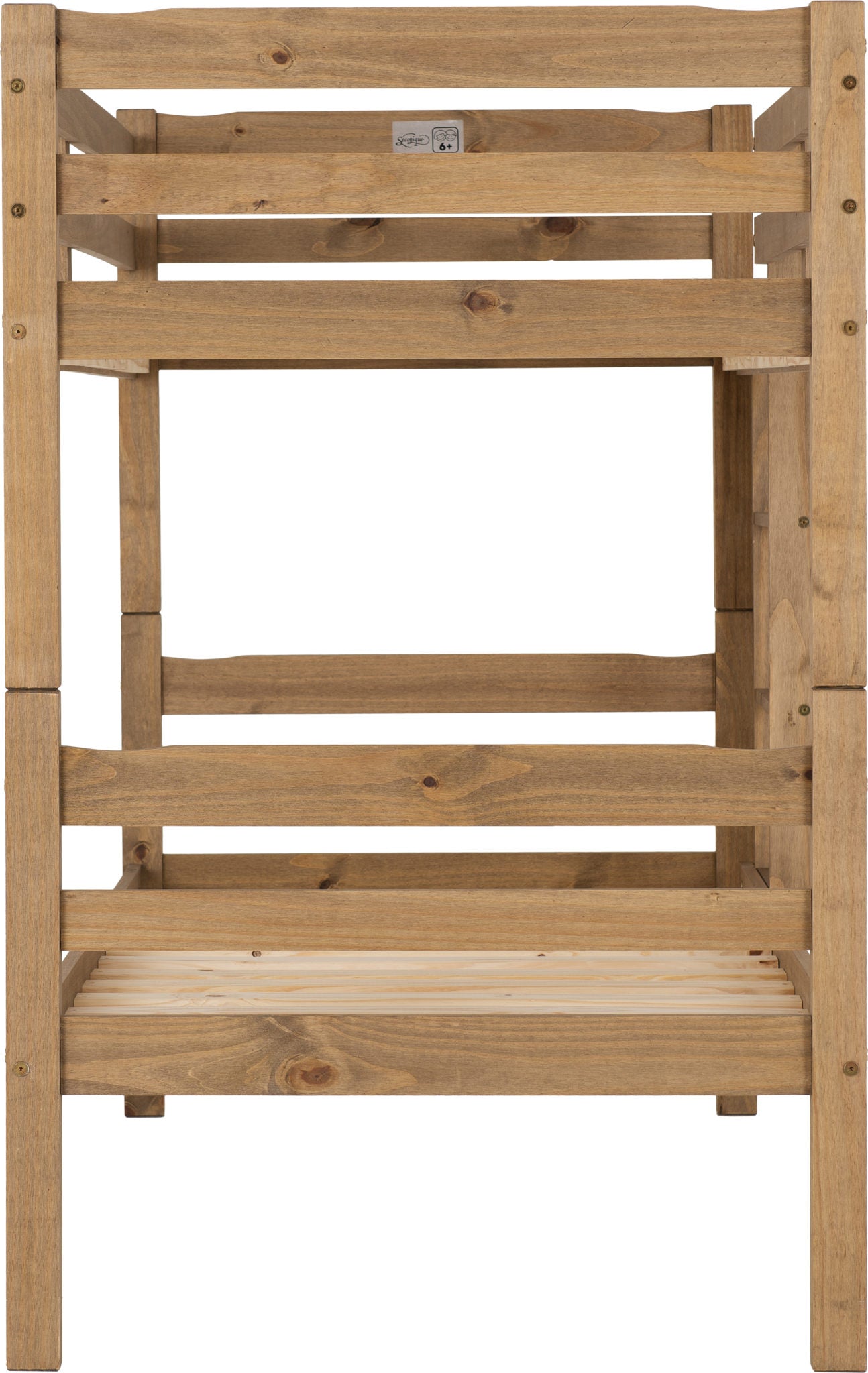 PAN 3ft Single Pine Bunk Bed