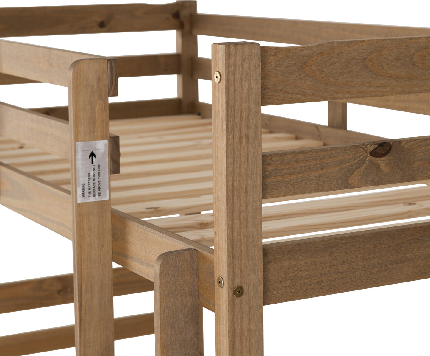 PAN 3ft Single Pine Bunk Bed