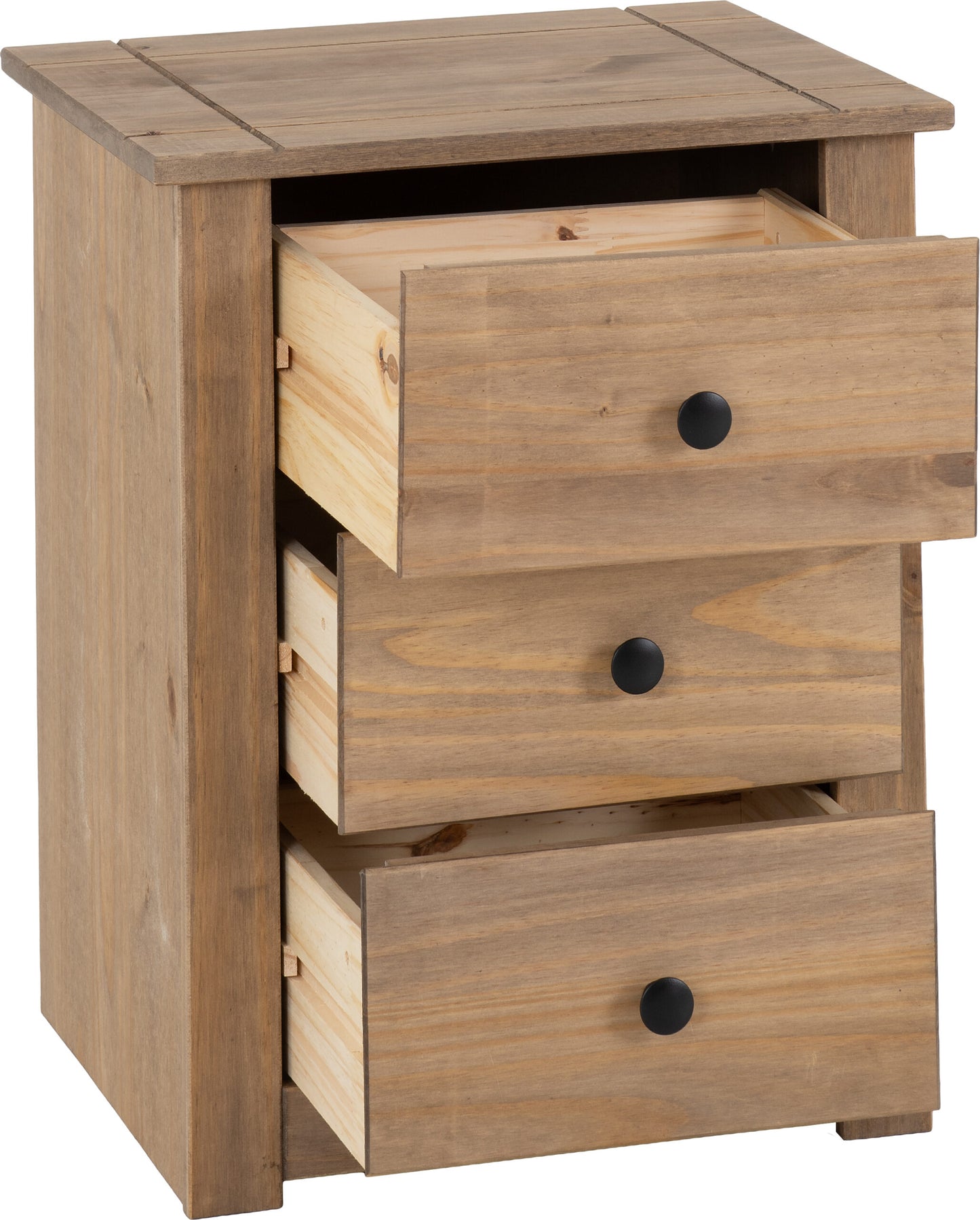 PAN 3 Drawer Bedside Chest