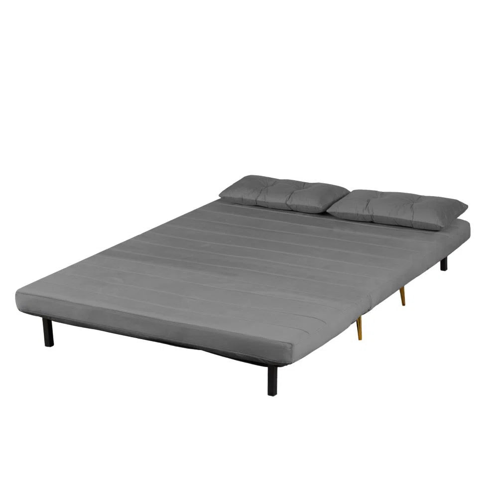 Jola Grey Upholstered Fold Out Sofa Bed