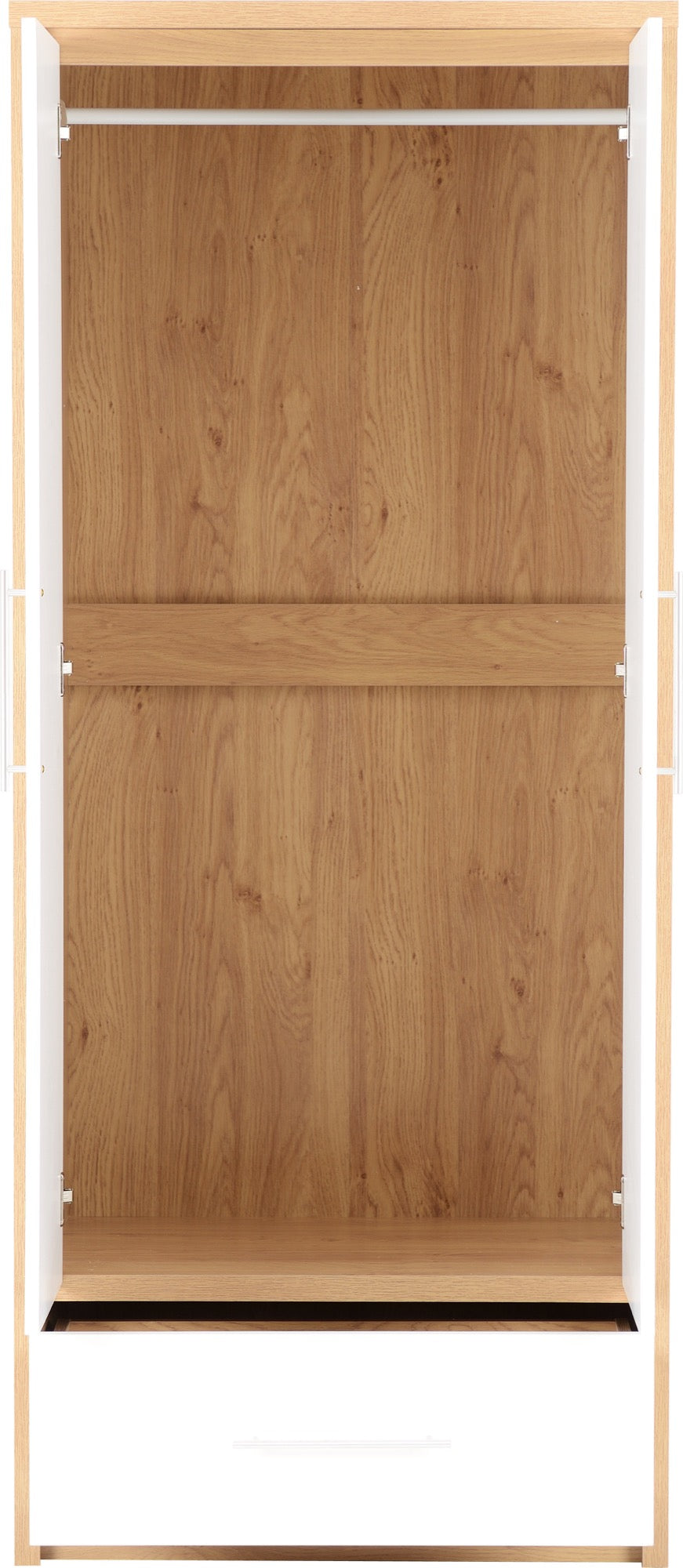 SEV 2 Door 1 Drawer Wardrobe