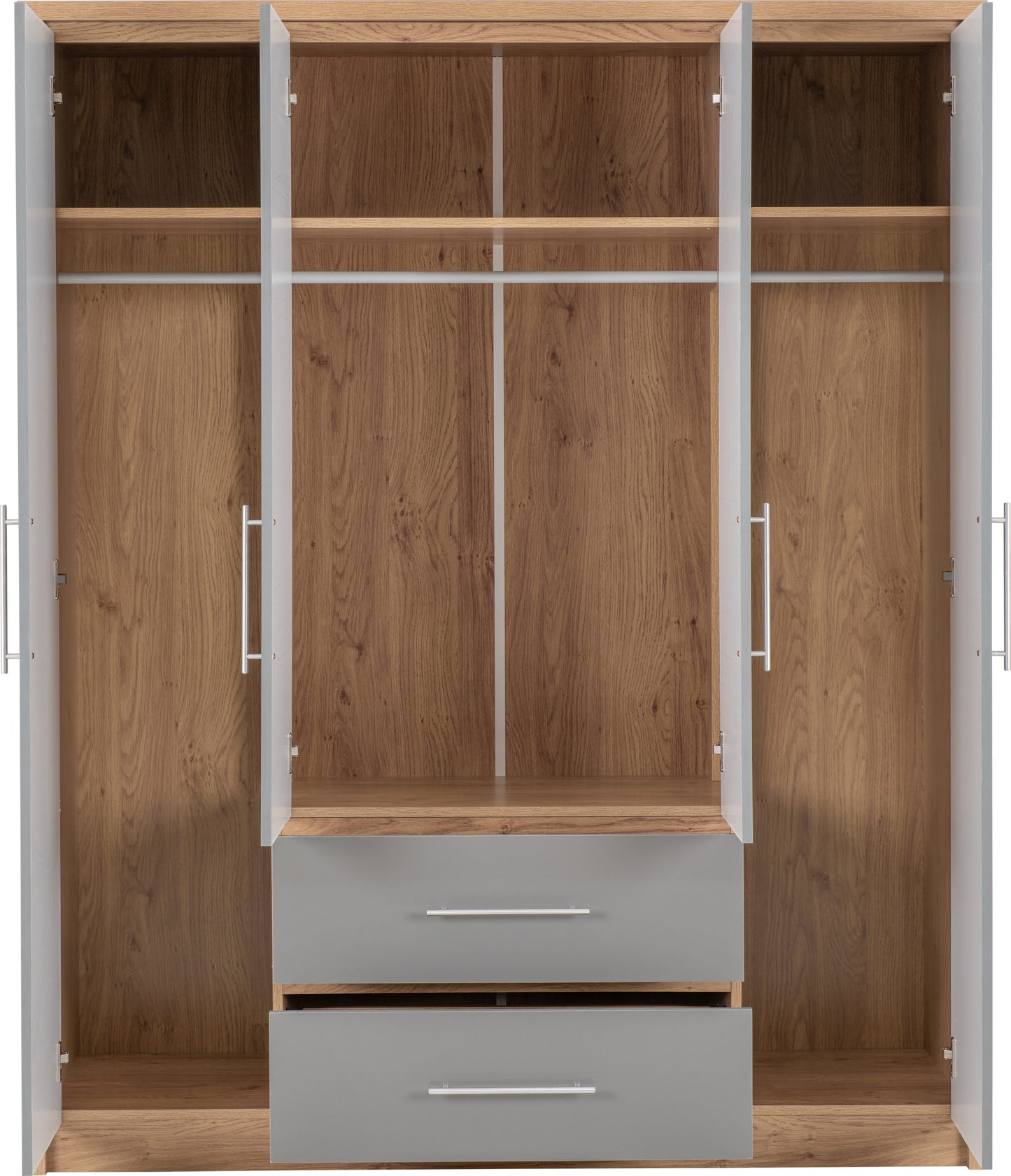 SEV 4 Door 2 Drawer Wardrobe
