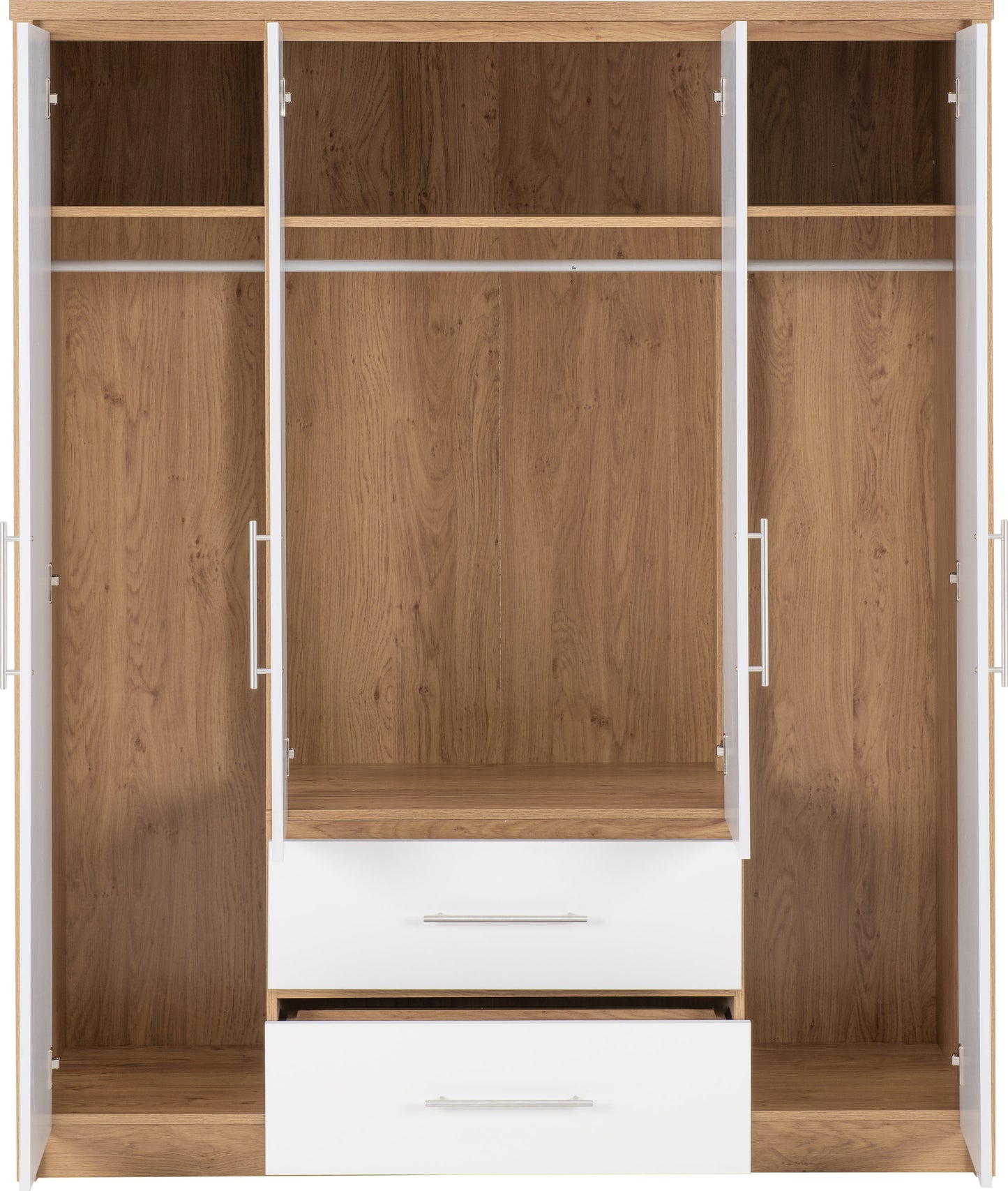 SEV 4 Door 2 Drawer Wardrobe