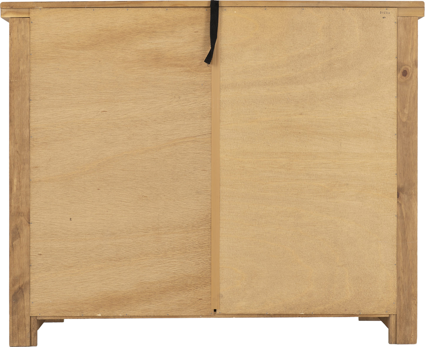 TOR Distressed Waxed Pine 2 Door 2 Drawer Sideboard