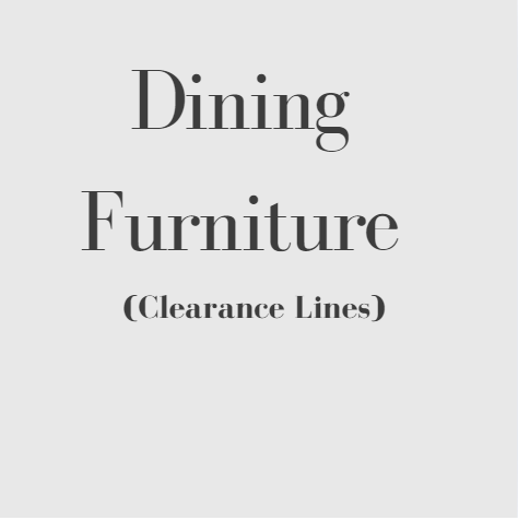 Dining Furniture (Clearance)