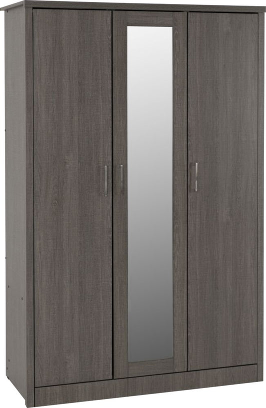 LSB 3 Door Mirrored Wardrobe