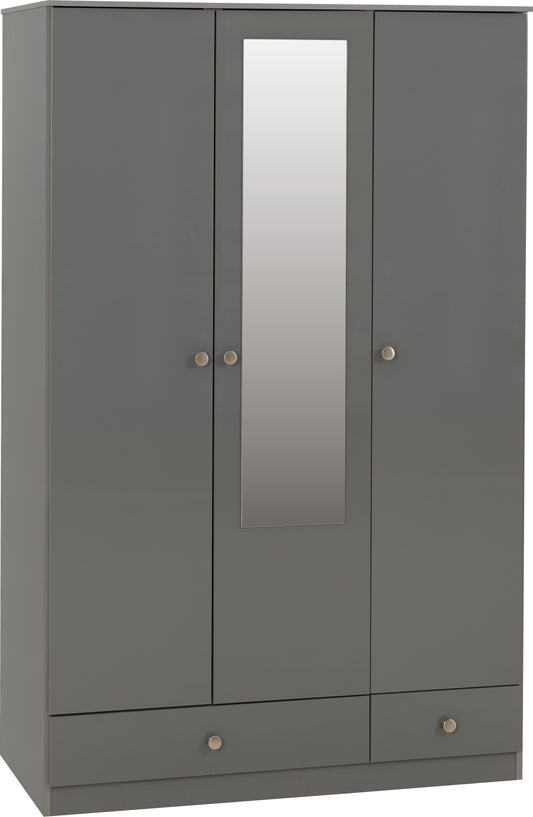 DEN 3 Door 2 Drawer Wardrobe