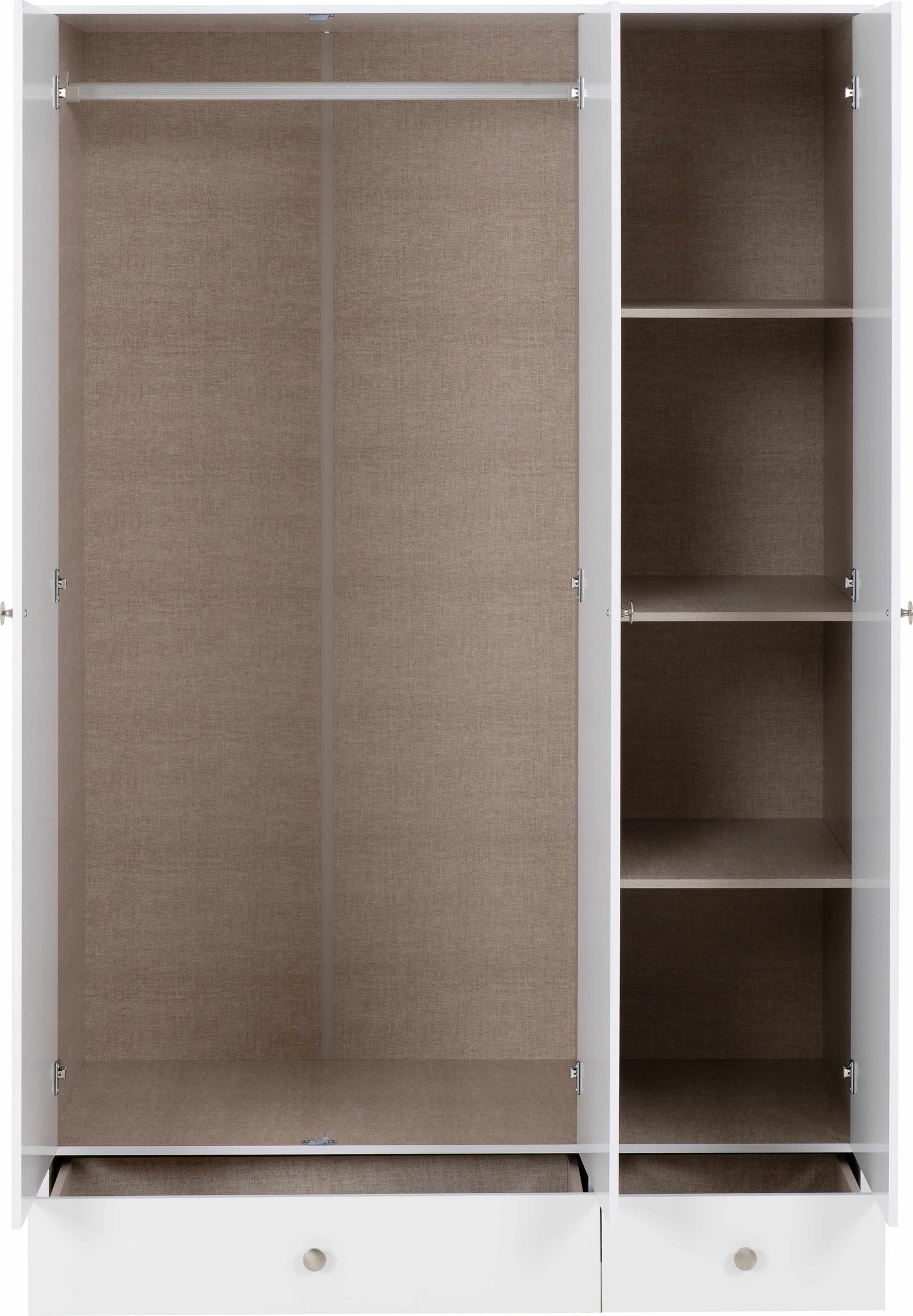DEN 3 Door 2 Drawer Wardrobe