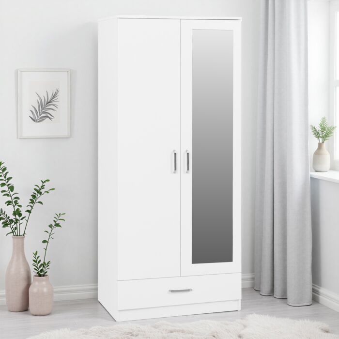 DAK 2 Door 1 Drawer Wardrobe