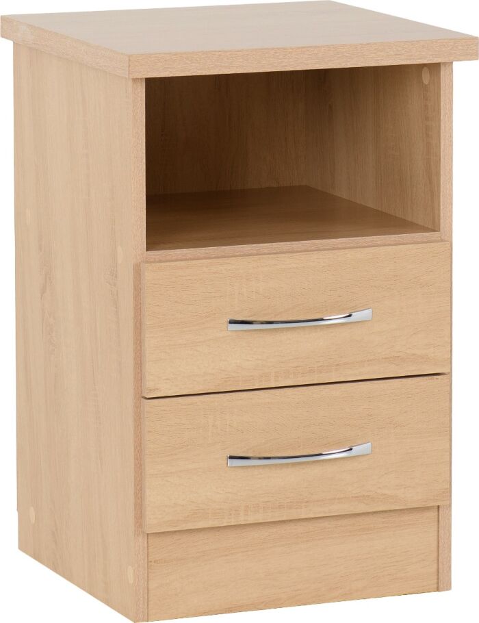 NVD 2 Drawer Bedside