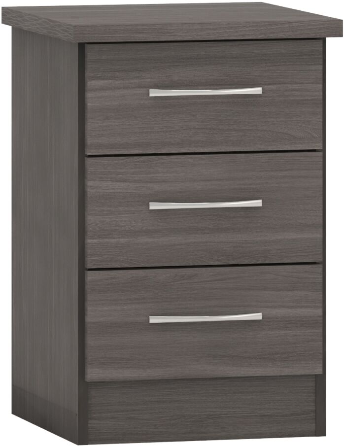 NVD 3 Drawer Bedside
