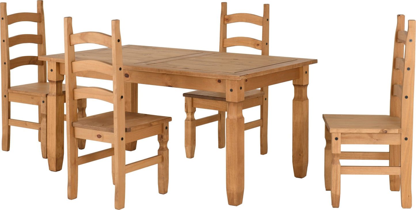 Corona Pine 5ft Dining Set