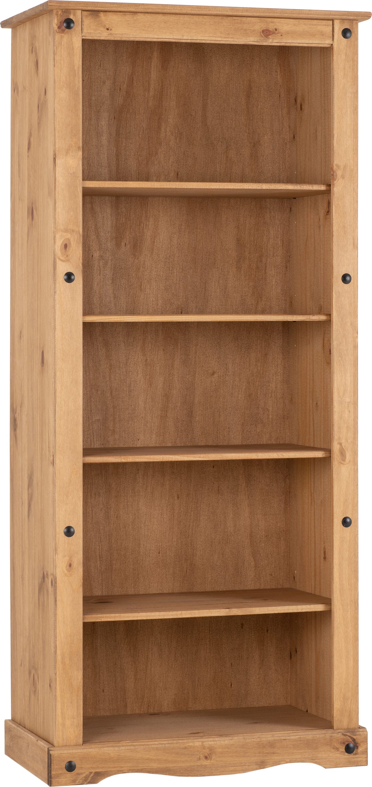 Corona Pine Tall Bookcase