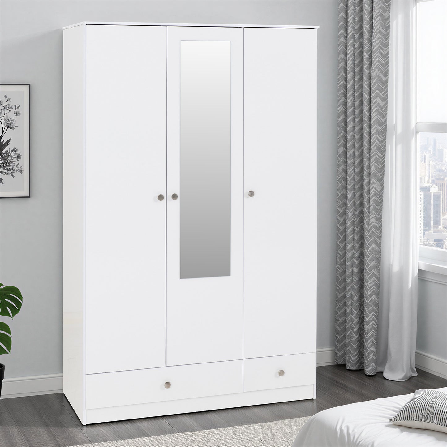 DEN 3 Door 2 Drawer Wardrobe