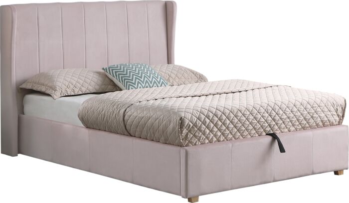 AML 4ft6” Double Velvet Ottoman Bedstead