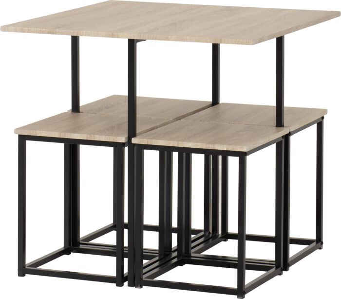 KEN 1+4 Stowaway Dining Set