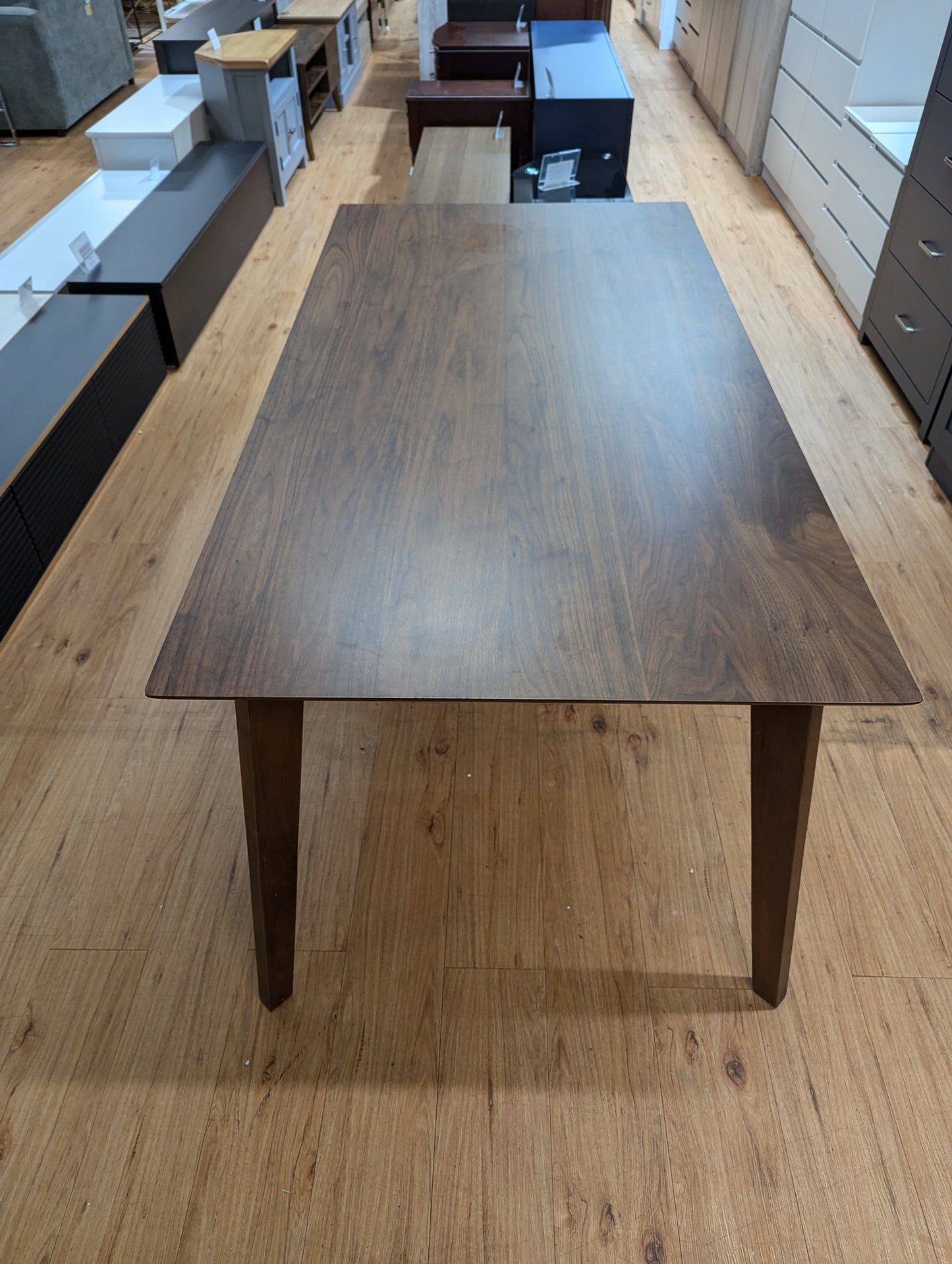 Walnut Effect Dining Table
